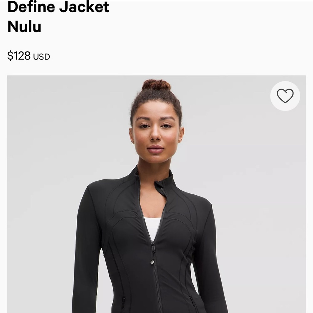 lululemon athletica Define Jacket Nulu - Jet Black